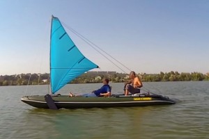 Катамаран с парусом ценаb