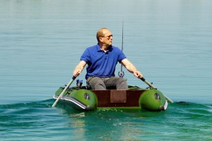 NEW! Single fishing boat Bobrenok BOATHOUSE