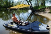 Ideal PVC boat for fishing and hunting