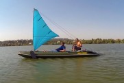 Inflatable catamaran FISHER 390