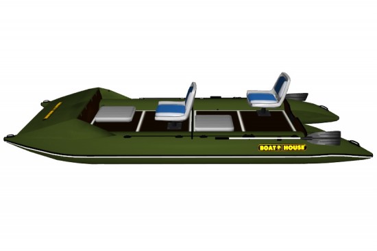 Light catamaran SMART FISHER 440