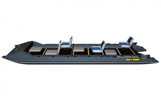 Lightweight catamaran SMART FISHER 640