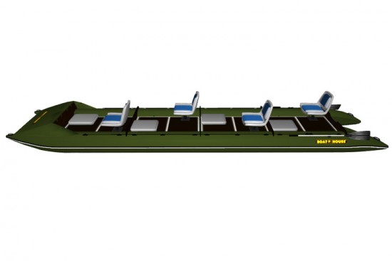 Light catamaran SMART FISHER 701