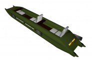 Frame-inflatable kayak Stream 485