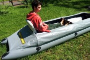 Frame-inflatable kayak Stream 360