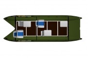 Inflatable catamaran FISHER 530