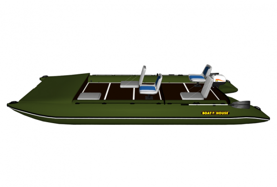 Catamaran for alloy TRAVEL 570